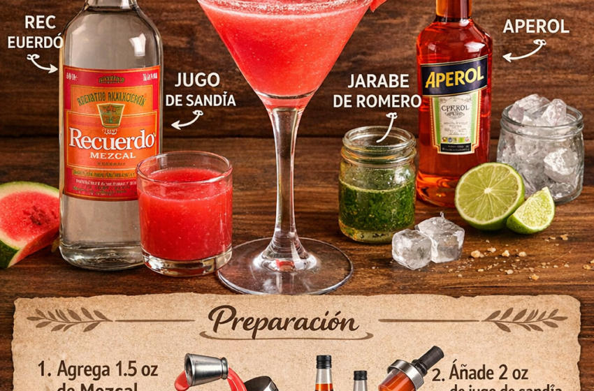  Febrero se brinda en compañía: Mezcal El Recuerdo, el sabor de celebrar juntos
