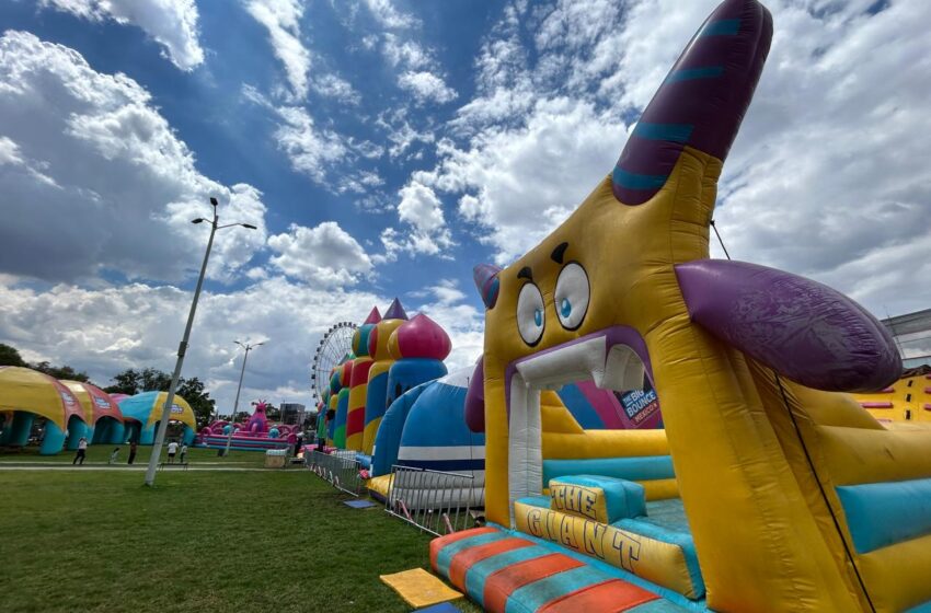  The Big Bounce México llega al MUNET para seguir con la diversión en el parque de inflables más impresionante de la ciudad!